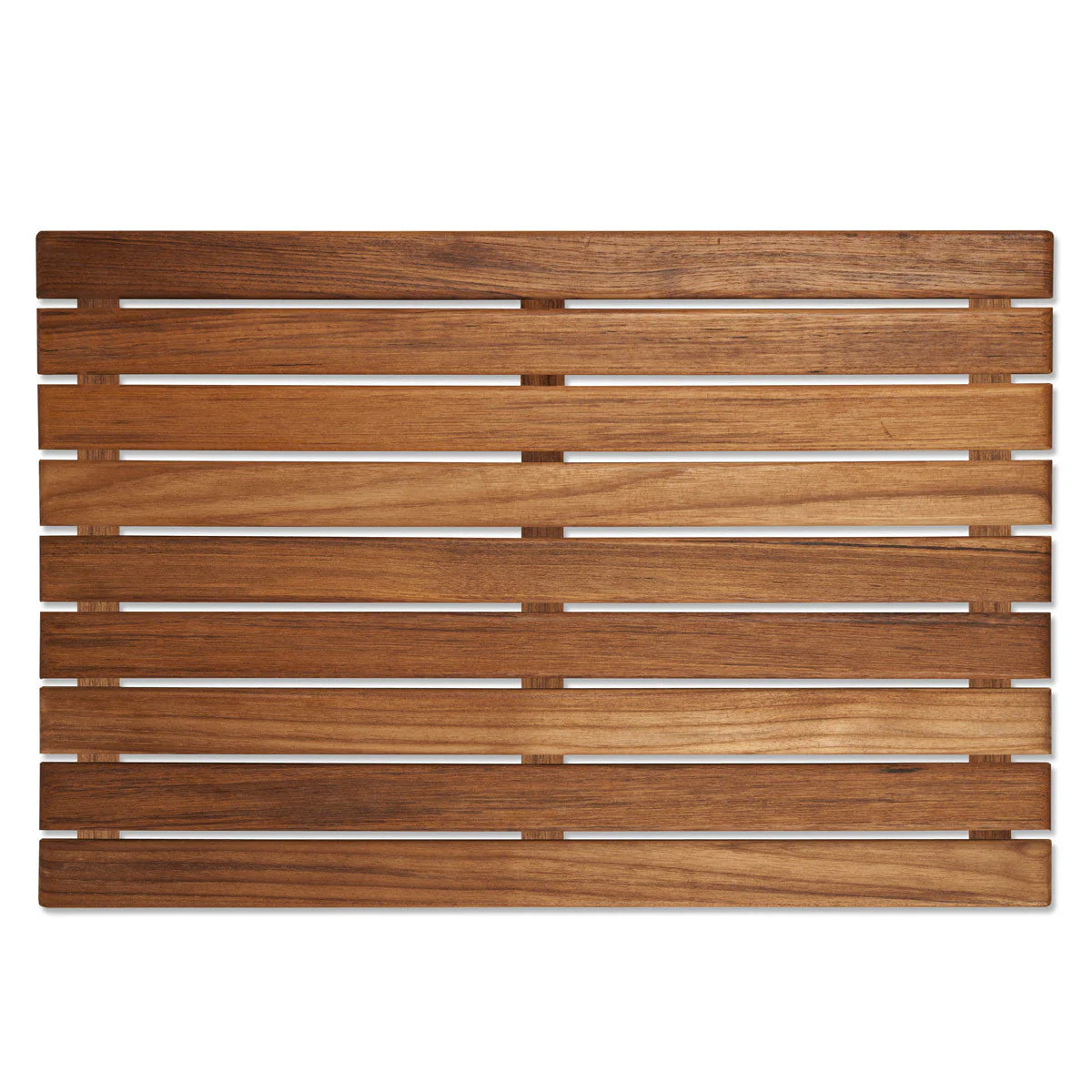 What is the size of the Teakworks4u shower mat?