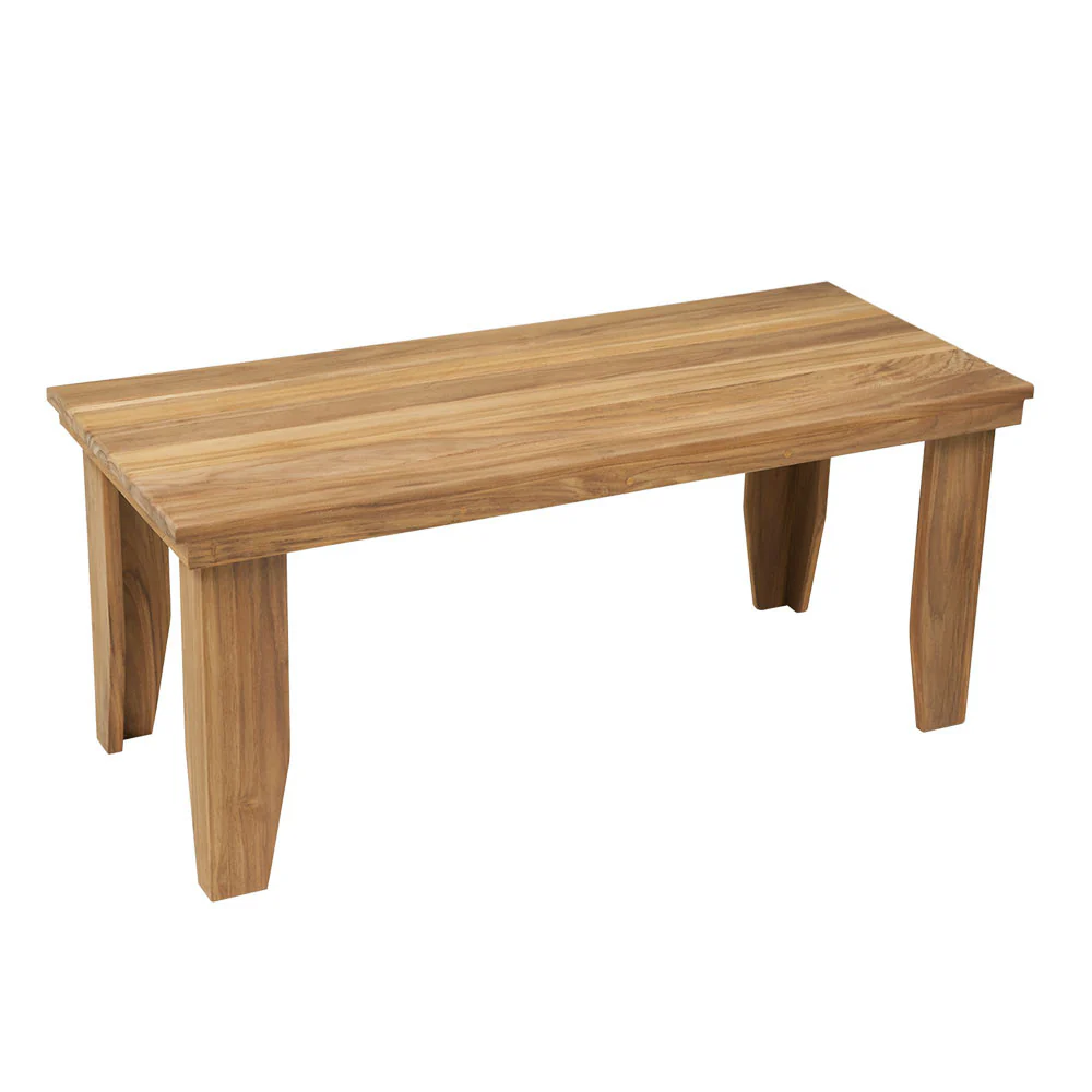 42" TEAK BACKLESS BENCH SKU: TB-42183
