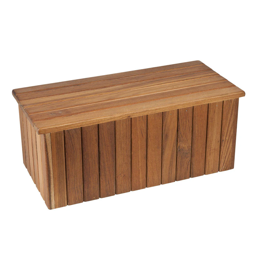 Is the teak spa step/stool (SKU: PTS-BS) hollow?  Can it be a container or a step?