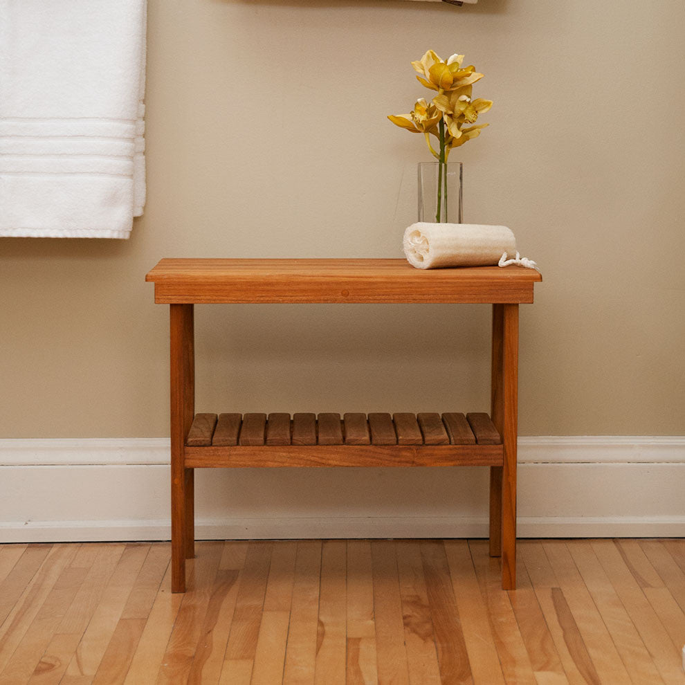 Freestanding Shower Teak Bath Benches Teakworks4u