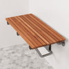 28" Wide Teak ADA Shower Bench Seat