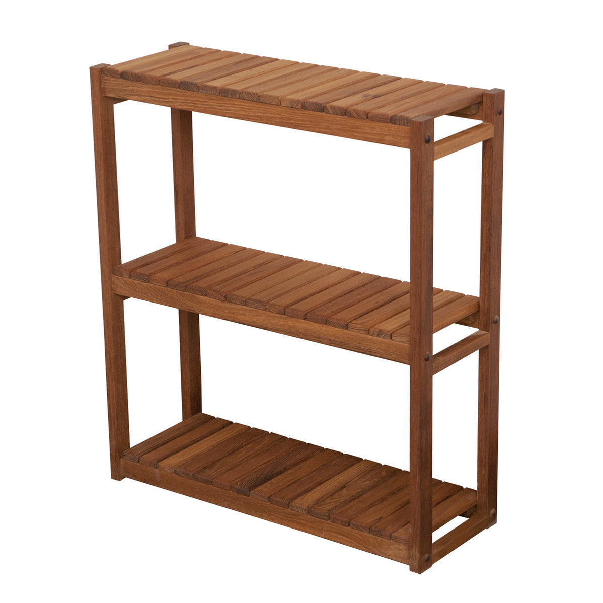 Teak Shelf Unit 3 Tier Shelf Rack Teakworks4u