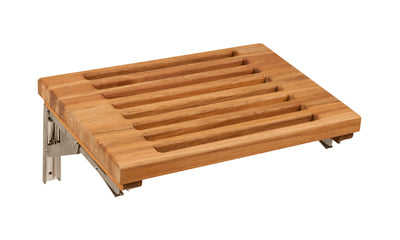 Teakworks4u teak wall mount fold down shower bench best sale