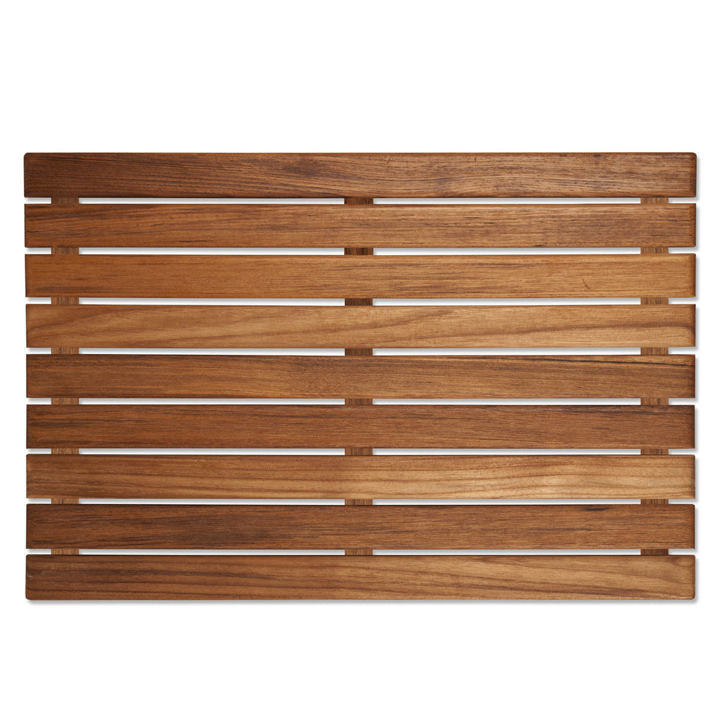 Teak Shower Mat 20 X 14 , Teak Door Mat, Goldenteak