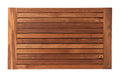 Burmese Teak Mat with Banded Side Edges