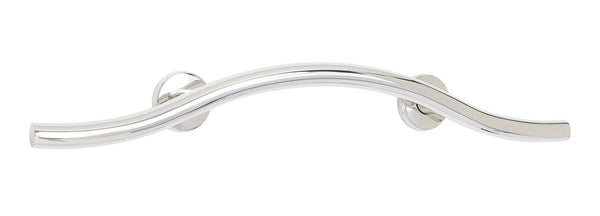 Elegant curves give this grab bar class.